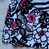 Hula Mula Floral Corduroy Pocket Overall Dress