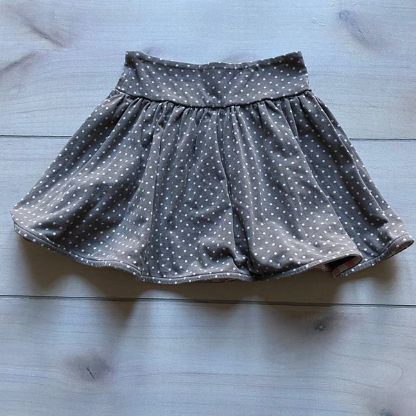 Matilda Jane Gray Polka Dot Skirt