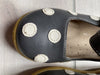 PJ's Gray Polka Dot Velcro Shoes - Sweet Pea & Teddy