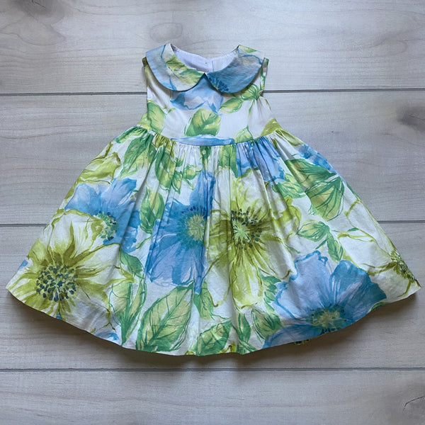 Plum Pudding Floral Dress - Sweet Pea & Teddy