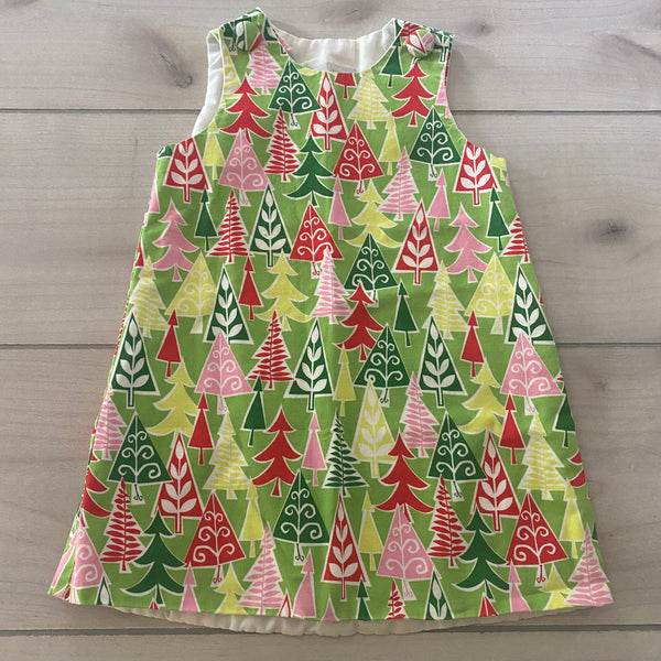 NEW Jack & Jillian Holiday Tree Jumper Dress