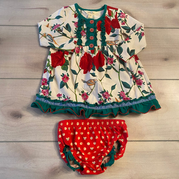Matilda Jane Santa's Helper Christmas Dress