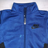 NIKE Blue Zippered Performance Jacket - Sweet Pea & Teddy