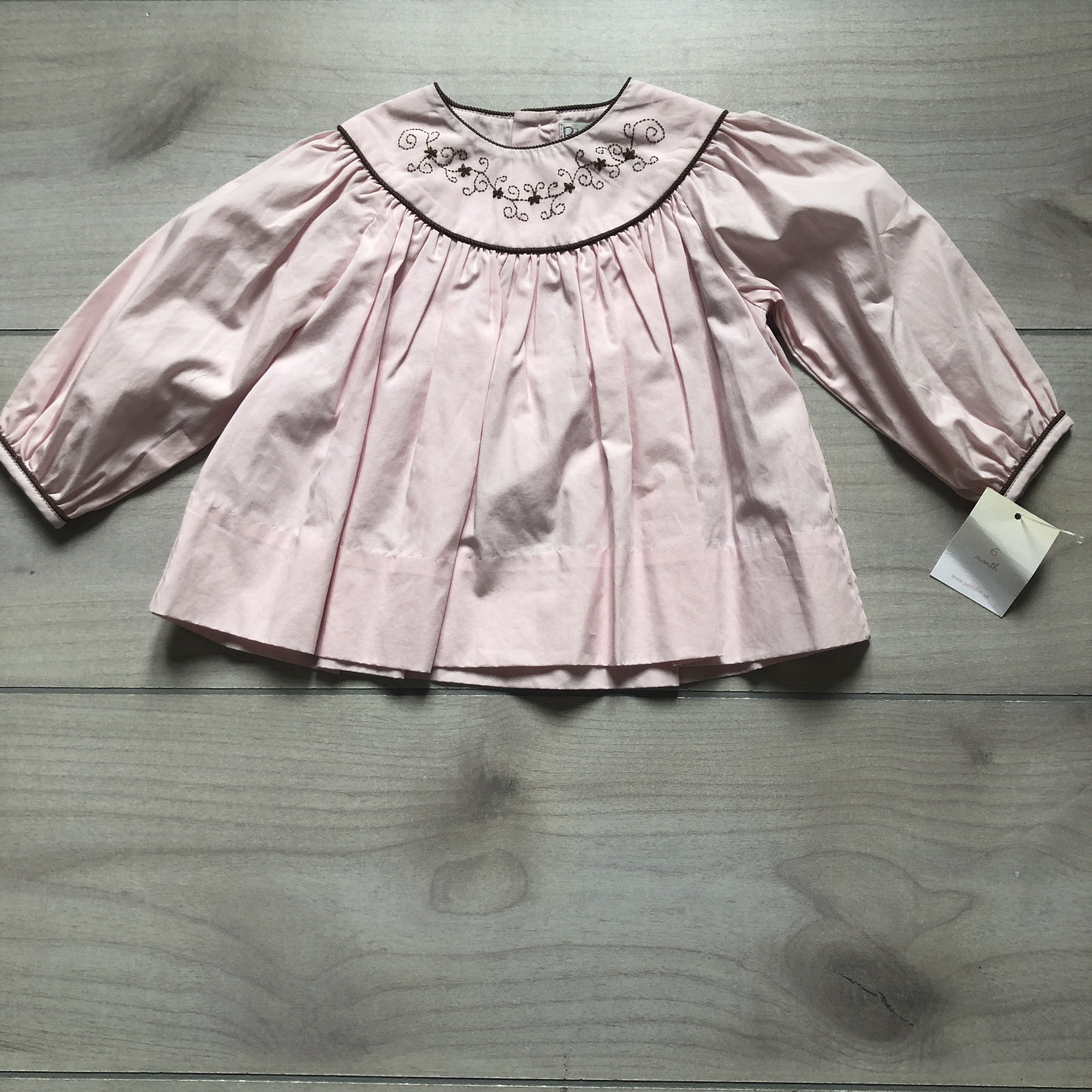 NEW Petit Ami Pink & Brown Smocked Dress – Sweet Pea & Teddy NEW Petit Ami Pink & Brown Smocked Dress – Sweet Pea & Teddy
