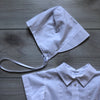 NEW Little Things Mean A Lot White Christening Romper Outfit & Bonnet - Sweet Pea & Teddy