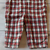 Baby Gap Red Black and White Plaid Romper