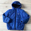 NIKE Blue Hooded Puffer Jacket