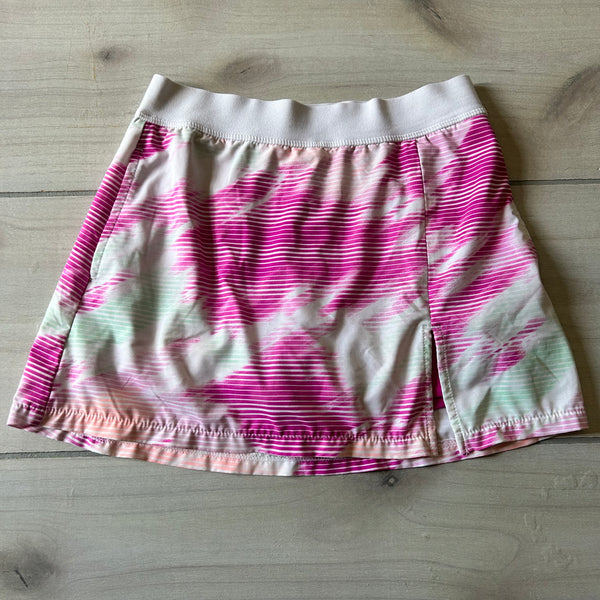 DSG Pink & White Striped Performance Skort
