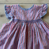 Bella Bliss Pink & Blue Smocked Dress