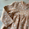 Jamie Kay Peach Daisy Organic Cotton Charlene Sweatshirt Dress