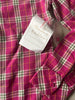 NWT Strasburg Childrenswear Pink Plaid Top