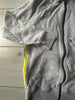 Mini Boden Gray Hooded Cotton Zipper Sweatshirt Jacket