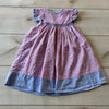Bella Bliss Pink & Blue Smocked Dress