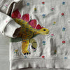 Mini Boden Dinosaur Applique Sweatshirt