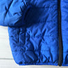 NIKE Blue Hooded Puffer Jacket