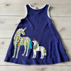 Mini Boden Unicorn Applique Tank Dress