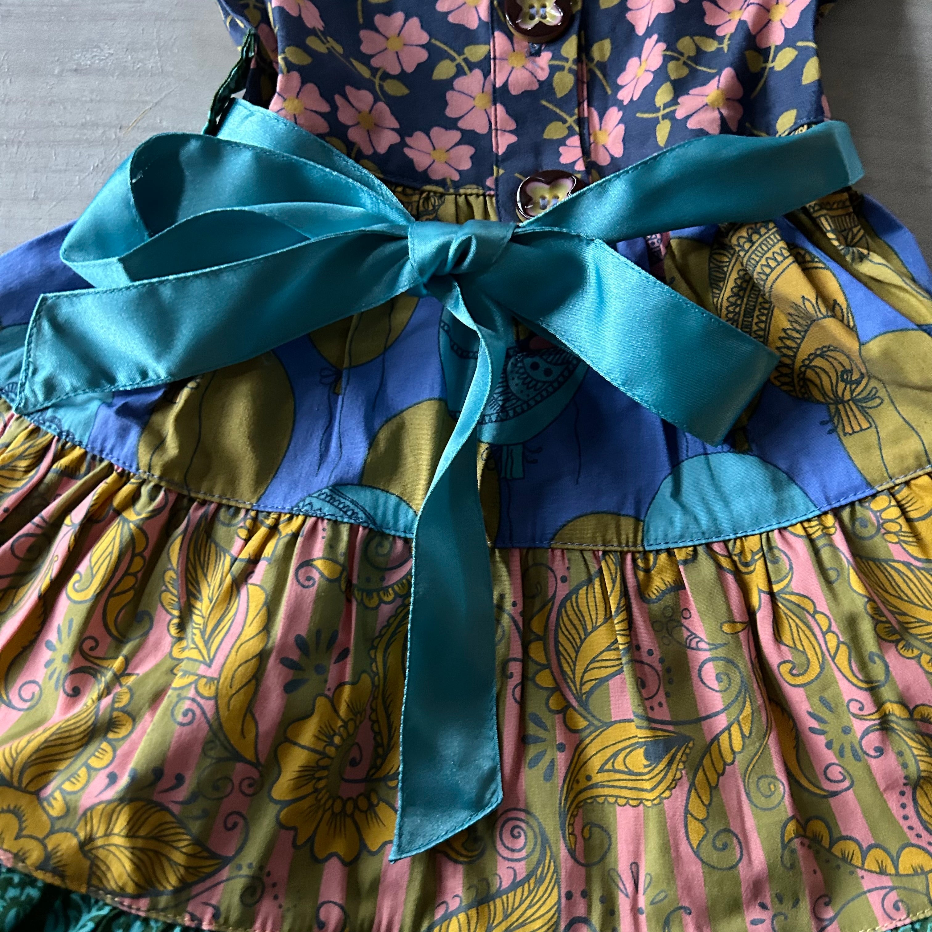 NWT Matilda Jane Paint By Numbers Floral Horse Trim Dress Sweet Pea & Teddy NWT Matilda Jane Paint By Numbers Floral Horse Trim Dress Sweet Pea & Teddy