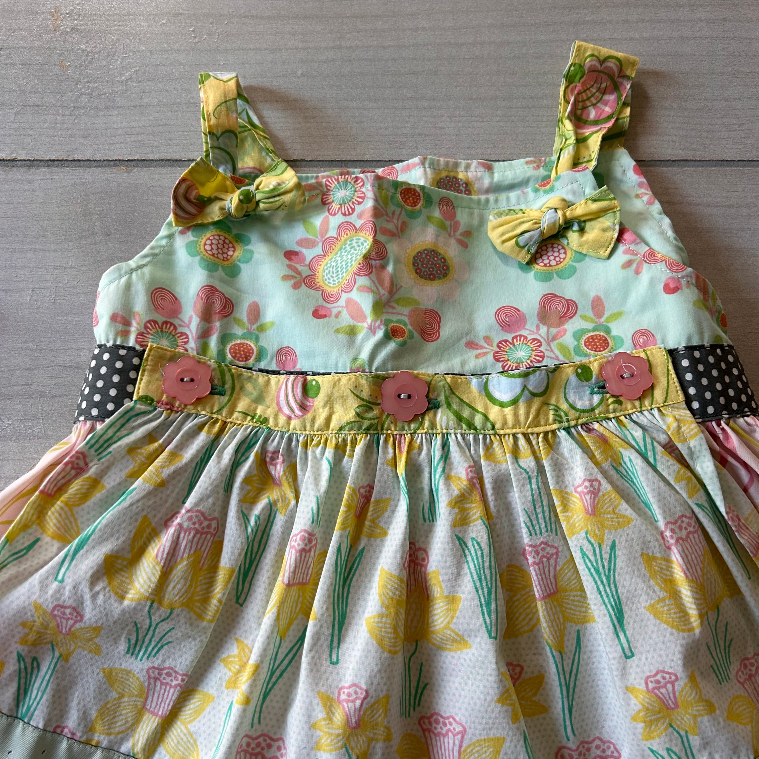 Matilda Jane Floral Knot Top Sweet Pea & Teddy Matilda Jane Floral Knot Top Sweet Pea & Teddy