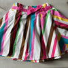 Mini Boden Striped Elastic Waist Skirt