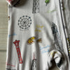 Kiki & Lulu Bamboo Zipper Chicago Print Footed Pajama Sleeper