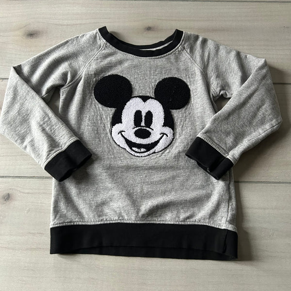 Monica & Andy 100% Organic Cotton Mickey Mouse Applique Sweatshirt