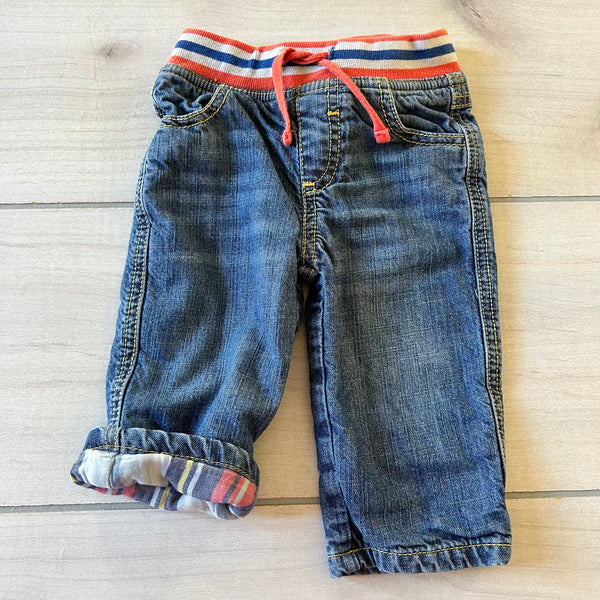 Baby Boden Pull On Drawstring Elastic Waist Jeans