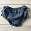 NWT Baby Gap Denim Ruffle Diaper Cover Bloomer