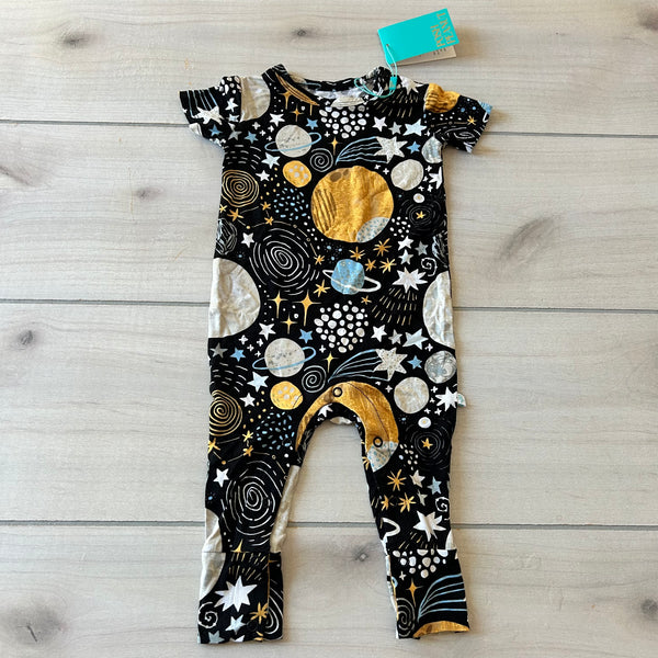 NWT Posh Peanut Stars and Moon Bamboo Romper