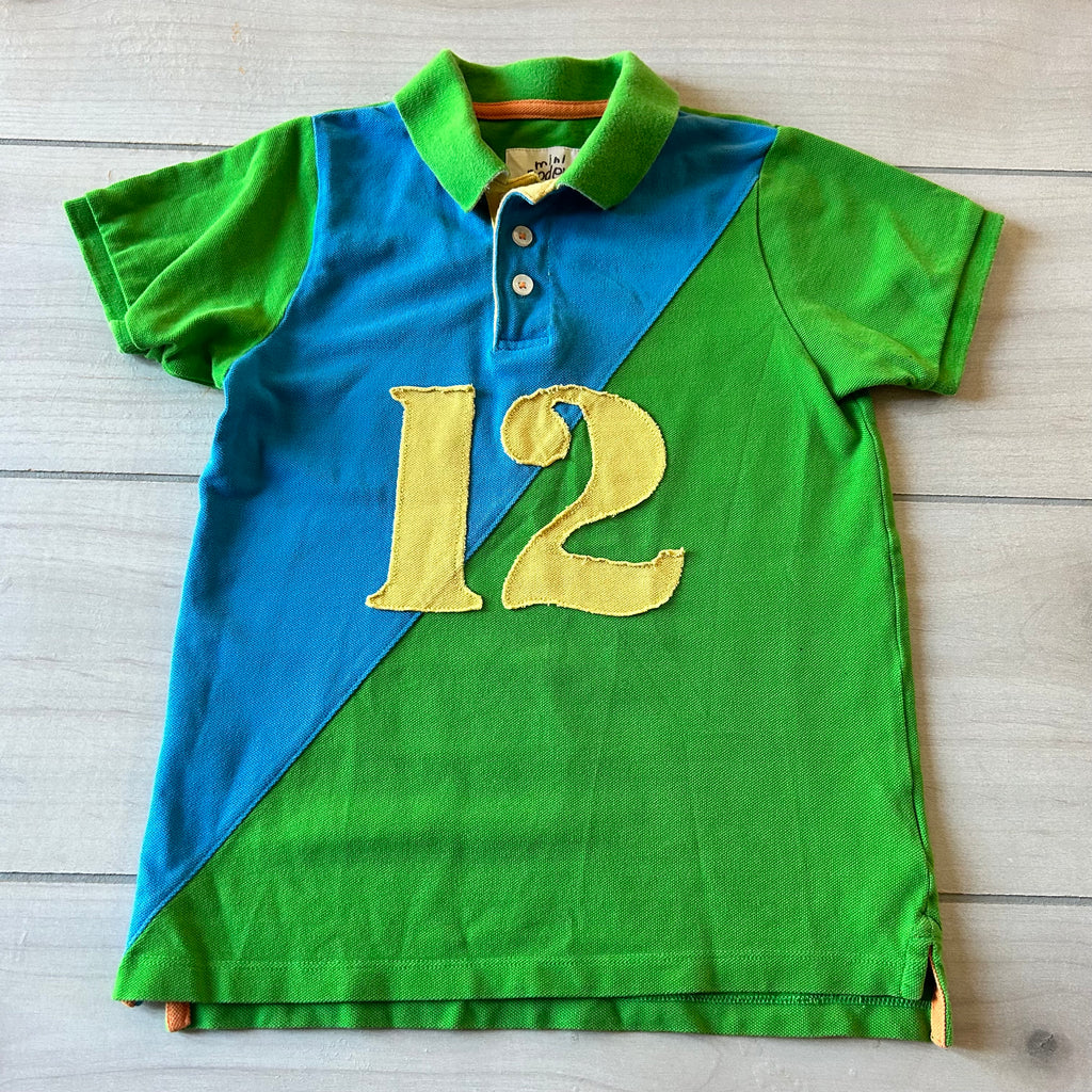 Mini Boden Rugby Style Polo Shirt