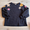 Jcrew Crewcuts Navy Star Applique Sweatshirt