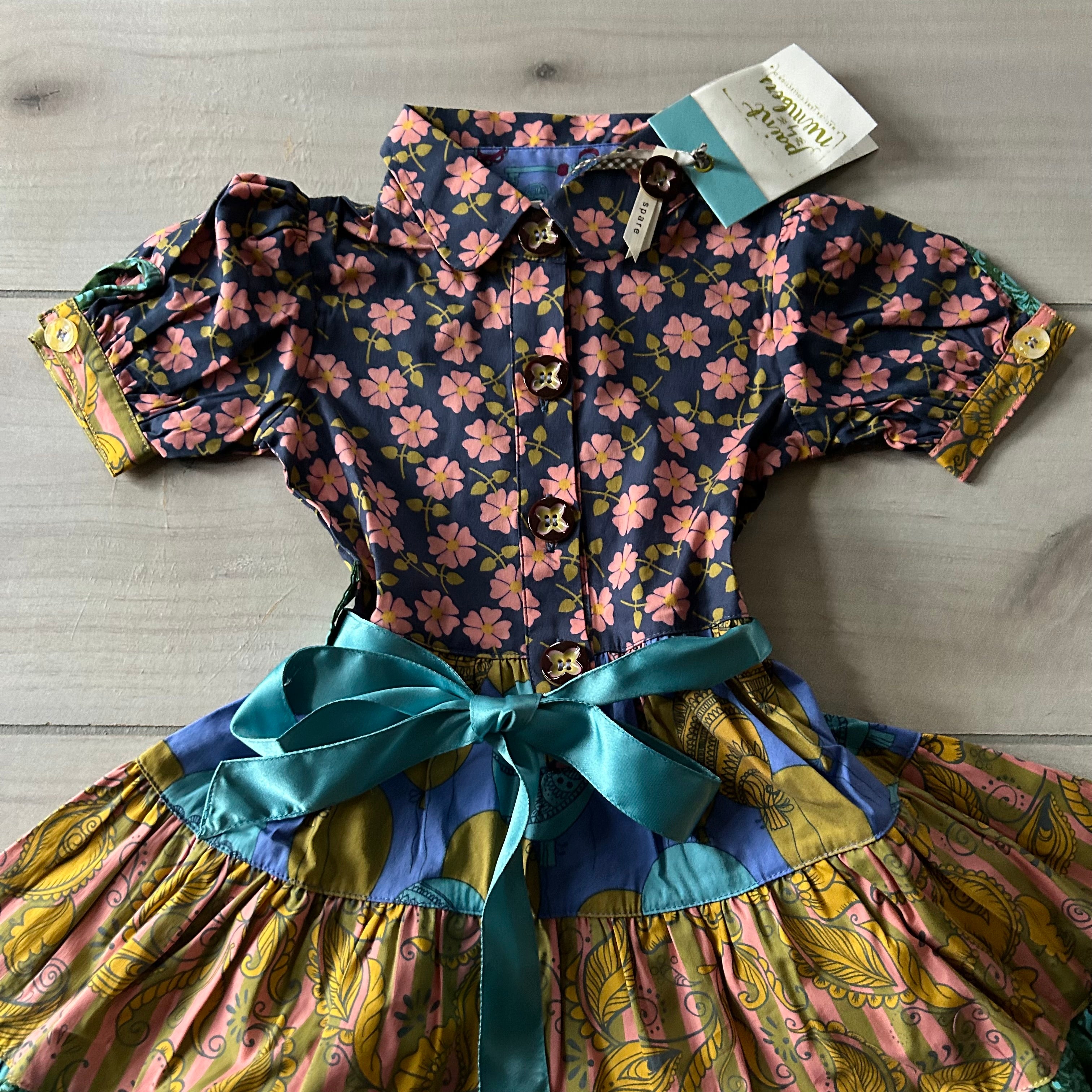NWT Matilda Jane Paint By Numbers Floral Horse Trim Dress Sweet Pea & Teddy NWT Matilda Jane Paint By Numbers Floral Horse Trim Dress Sweet Pea & Teddy