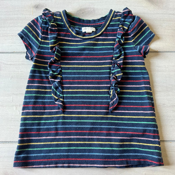 Gymboree Metallic Rainbow Stripe Shirt