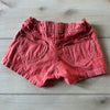 Mini Boden Fine Stripe Interior Adjustable Button Tab Waist Shorts