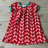 Hanna Andersson Red Butterfly Print Cotton Dress