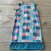 Vineyard Vines Whale Patchwork Zipper Back Dress