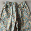 NWOT Nellie Quats Floral 100% Organic Cotton Pull on Elastic Waist Pants