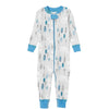 NWT Hanna Andersson Polar Bear Print Footless Organic Cotton Pajama Sleeper