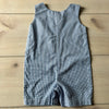 Royal Kidz Gingham Tractor Applique Short Romper