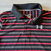 Under Armor Striped Loose Fit Performance Polo Shirt