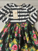 NWT Ella & Lulu Striped Floral Dress