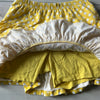 Hanna Andersson Yellow Polka Dot Ruffle Layer Skort