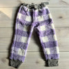 NWT Mikki Miette Purple Sherpa Pull On Elastic Waist Pants