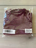 NWT Hanna Andersson Moon & Back Burgundy Striped Play Dress