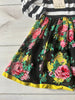 NWT Ella & Lulu Striped Floral Dress