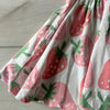 Monica & Andy Strawberry Print Organic Cotton Dress