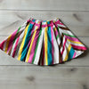 Mini Boden Striped Elastic Waist Skirt