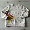 Mini Boden Dinosaur Applique Sweatshirt