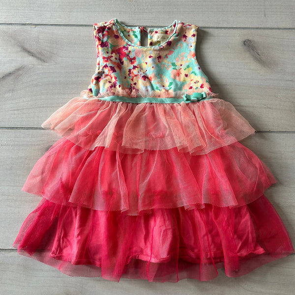 Matilda Jane Tulle Bottom Floral Dress