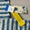NWT Kickee Pants Bamboo Blue Striped Pajama Set in Salty Sea Stripe Pattern