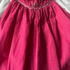 Petit Ami Pink Corduroy Bubble Romper